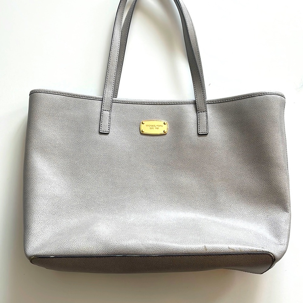Michael Kors Gray Travel Tote